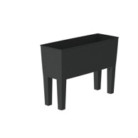 BLUMAX Žardinjera Aurora Garden, 60x30x58 cm, antracit