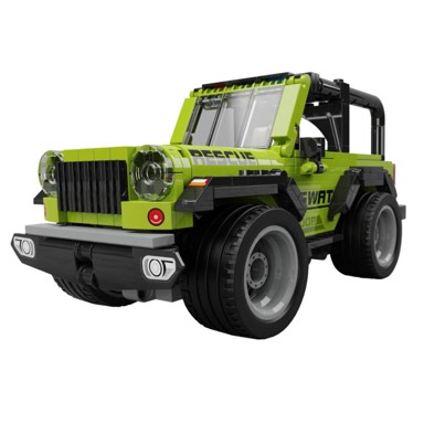 KAZOO Auto na daljinsko upravljanje, slagalica K96107, Jeep zeleni,