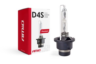 AMIO Premium xenon žarulje, zamjenske, D4S, 6000K, hladno bijela