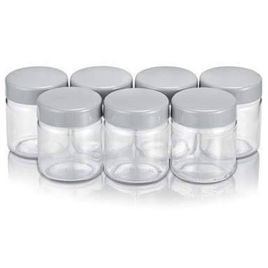 SEVERIN Staklene posude za aparat za jogurt EG 3513, 150 ml, 7 kom