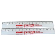 Ravnalo PVC 15 cm fleksibilno Softie Flex Extreme, prozirni