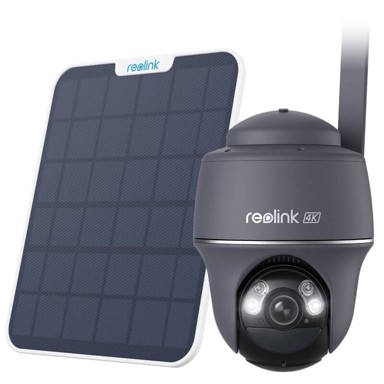REOLINK IP kamera GO G440 8 MP 4K 4G LTE + solarni panel, siva