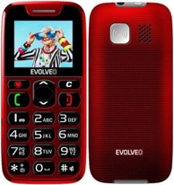 EVOLVEO EasyPhone, crveni