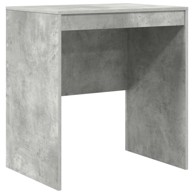 Radni stol MDF s betonskim izgledom 70x50x76 cm, sivi