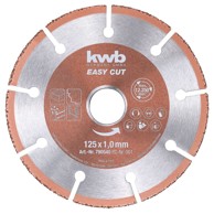 KWB Univerzalna rezna ploča, tvrdi metal, 125 mm (49790540)