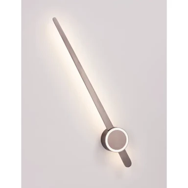 Zidna lampa Kedo, LED, 18 W, 3000 K, 750 lm, IP20, smeđa