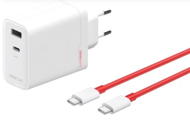 ONEPLUS Punjač SUPERVOOC, GaN, Dual, 120W, bijeli