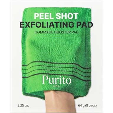 PURITO SEOUL Peel Shot Exfoliating Pad, piling jastučići, 8 kom / 64 g