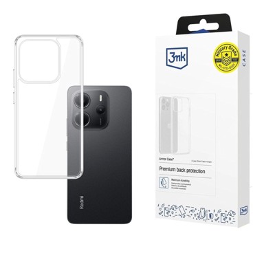 3MK Armor Case, Xiaomi Redmi Note 14 4G, prozirno