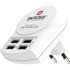 SKROSS Putni adapter, Euro USB punjač, ​​4xUSB-A 