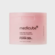 MEDICUBE Kolagenski tonizirajući padi PDRN Pink Collagen Toning Gel Toner Pad 70 kom 120 ml