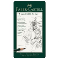 FABER-CASTELL Set grafitnih olovaka, Castell 9000 Art, 12 kom