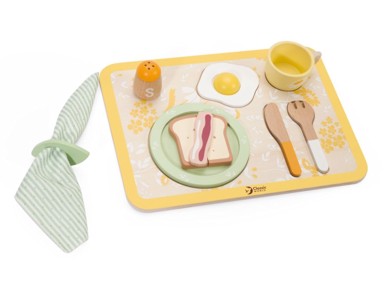 Set za doručak za igru, drvo