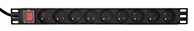 GEMBIRD Rack napojna traka PDU 9xFR 1U