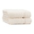 CATHERINE LANSFIELD Krem pamučni ručnici u setu 2 kom od frotira 30x30 cm Zero Twist