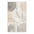MILA HOME Sivi/krem perivi tepih 160x230 cm Simple Lines 