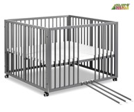 KLUPS Vrtić s kotačićima Jonas, sivi