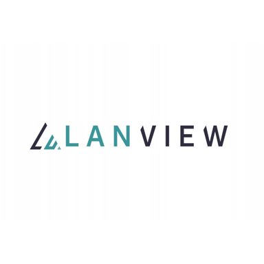 LANVIEW Vrata za mrežni ormar RWPF12U56WH, bijela
