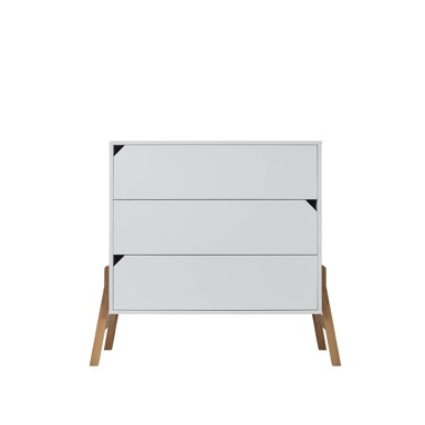 BELLAMY Komoda, S 3 ladice Lotta, bijela