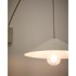 KAVE HOME Krem zidna lampa ø 35 cm Kally 