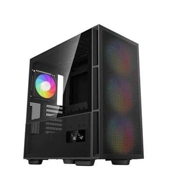 DEEPCOOL Kućište CH560 DIGITAL, crno, MIDI, E-ATX, bez napajanja