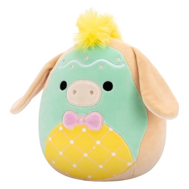 SQUISHMALLOWS Plišana igračka Uskršnji magarac, keksić Kepler, 20 cm