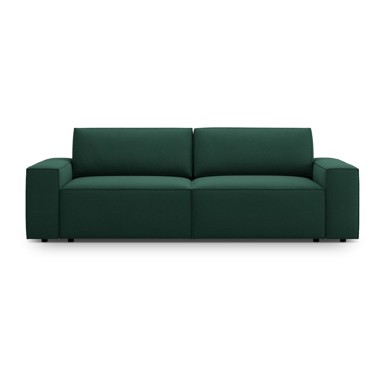 MICADONI HOME Zelena sklopiva sofa 247 cm Jodie, 247x107x86 cm