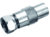 CABLETECH Antenski adapter F muški/TV muški