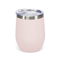 REX LONDON Putna šalica 350 ml, svijetlo ružičasta