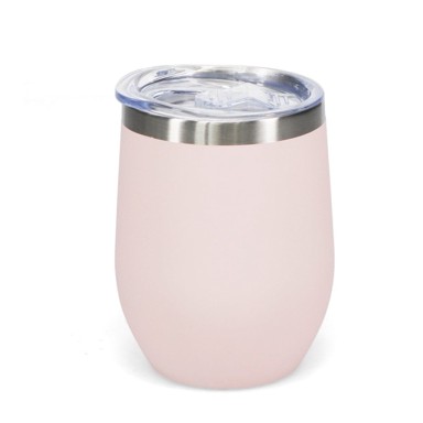 REX LONDON Putna šalica 350 ml, svijetlo ružičasta