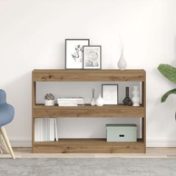 Regal/dijelilac prostora, 100x30x72 cm, konstruirano drvo, umjetni hrast