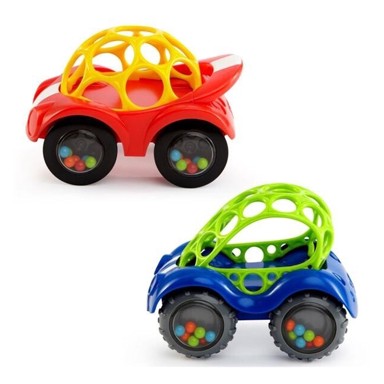 KIDS II Oball Zvečka auto, 10 cm