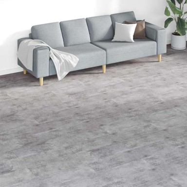Podne PVC samoljepljive obloge 18 komada, cement smeđi 5 26 m²