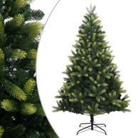 Božićno drvce umjetno sa šarkama i stalkom 210 cm