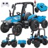 Veliki traktor na daljinsko upravljanje s 4x4 prikolicom