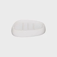 FIVE Držač sapuna Silk, 2.3x12x9.5 cm, keramički - bijela