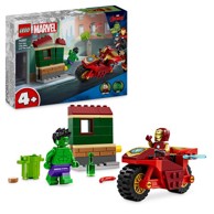 LEGO Super Heroes Iron Man na motociklu i Hulk 76077