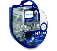 PHILIPS Žarulja Racing Vision GT200, 12V, do 200% više svjetla, do 20% bjelije (3500-3600K)