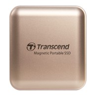 TRANSCEND SSD disk Portable Magnetic, 1 TB, USB 3.2, zlatni