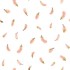 LILIPINSO Dječja tapeta Gold Feathers 10m x 50 cm