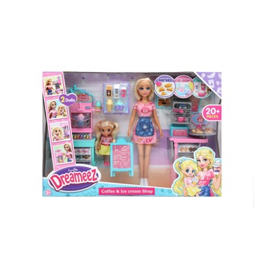DREAMEEZ Set za igru s lutkom, 81137, Deluxe Coffee Set