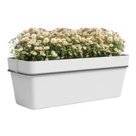 ARTEVASI Viseća i zidna/samozaljevajući tegla za cvijeće od reciklirane plastike 50 cm Capri, plastika, prirodna