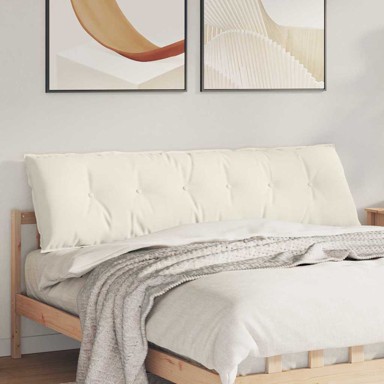 Jastuk za leđa, bež, 180 x 50 cm