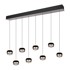 TRIO Crna/u srebrnoj boji LED viseća svjetiljka Orbit 
