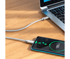 HOCO Podatkovni kabel U134, Type-C na Type-C, 240 W, 5 A, 1,8 m, pleteni, siva