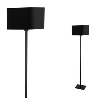 Podna lampa Napoli, 1xE27, black/gold