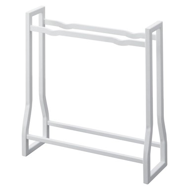YAMAZAKI Stalak za bučice, 52x54x17 cm, bijela