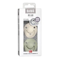 BIBS Duda varalica De Lux, silikon, zelena/bijela