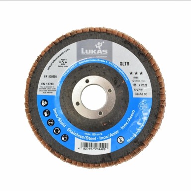 LUKAS-ERZETT Keramički lamelni disk SLTR, 125 mm, P60