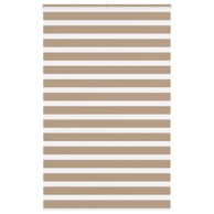 Zebra zavjesa, 145 x 200 cm, širina tkanine 140,9 cm, poliester, pješčano smeđa
